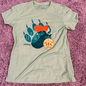 RunDisney Princess 5K participant shirt Merida